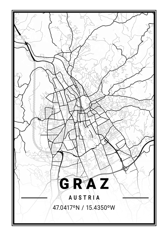 Graz Light City Map