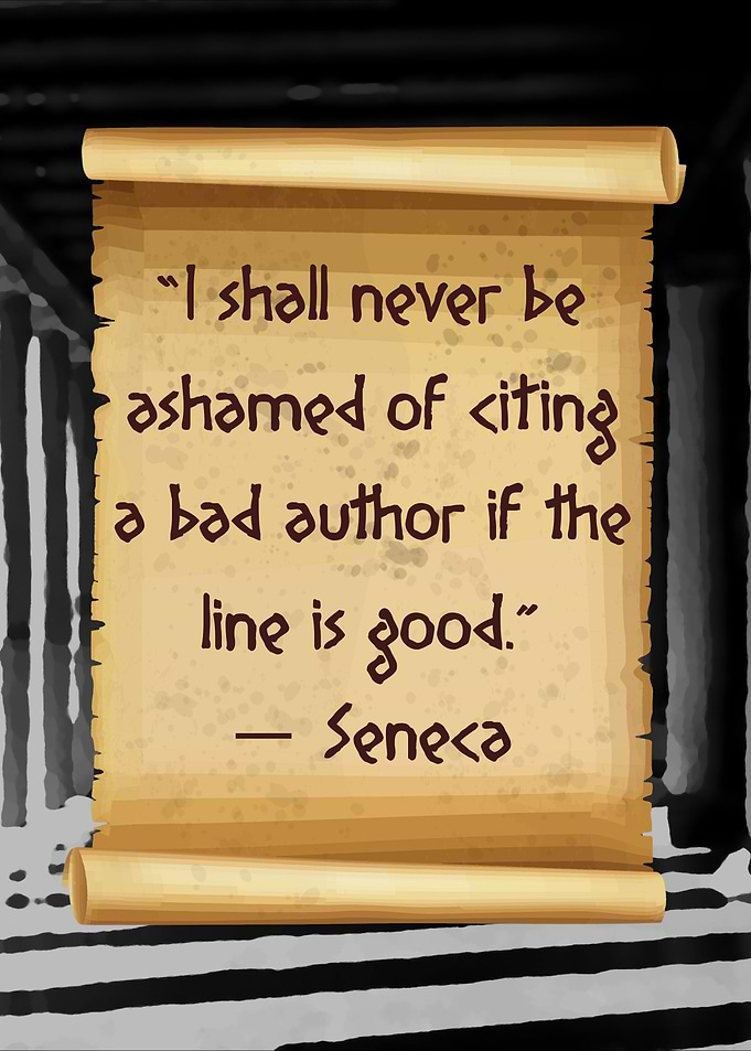 Seneca citing