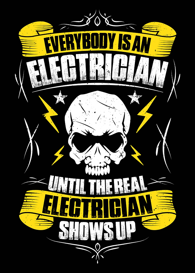 Electrician Shows Up