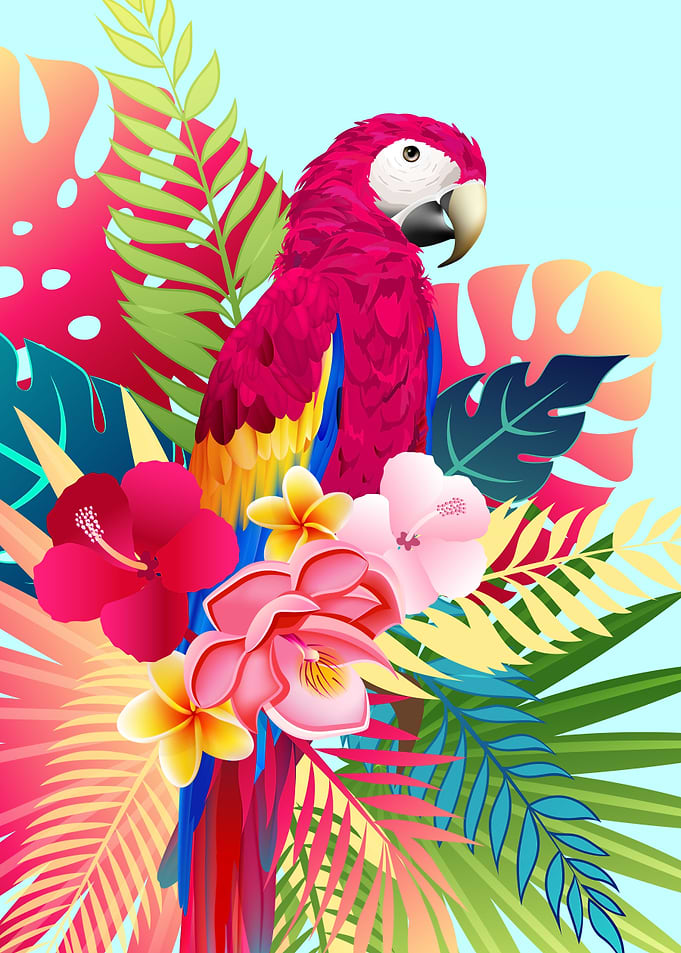 Summer tropical