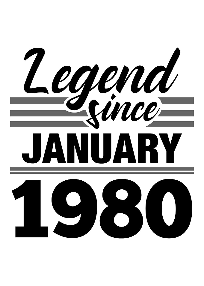 Legend Since January 1980