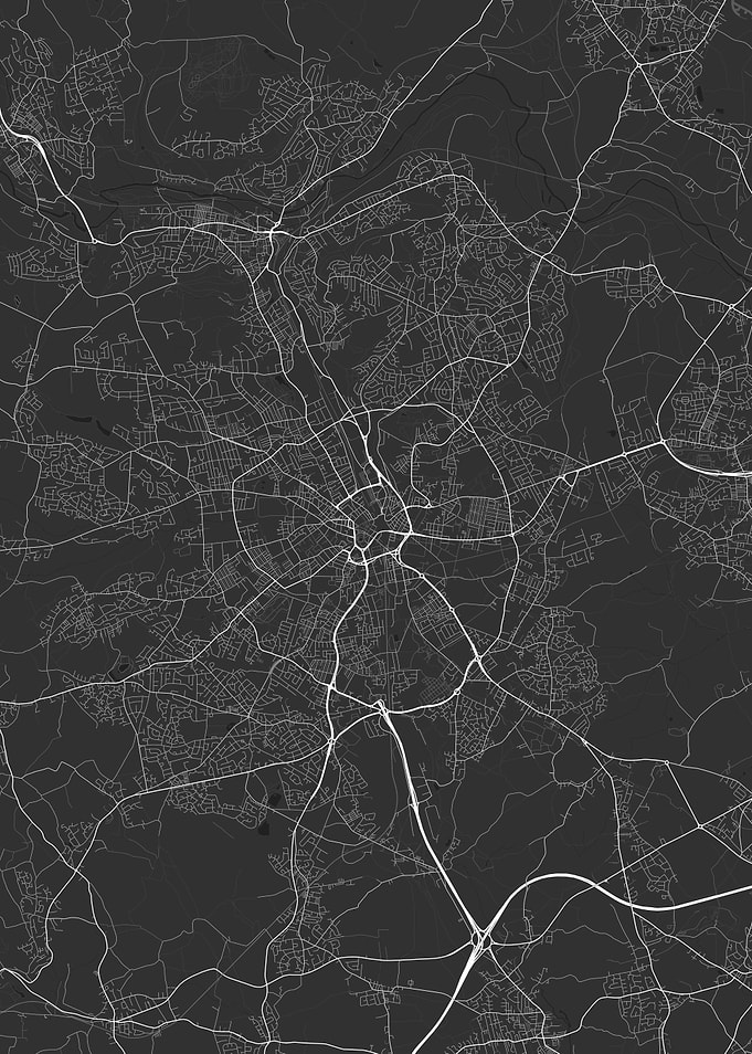 Bradford England Map
