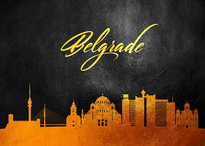 Belgrade Serbia Skyline