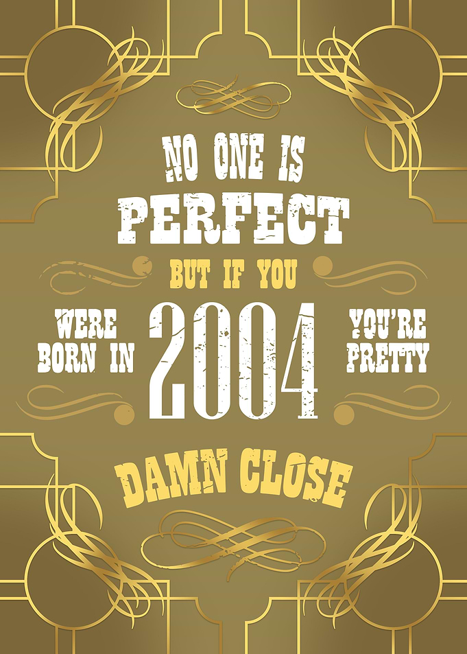 2004 No One is Perfect