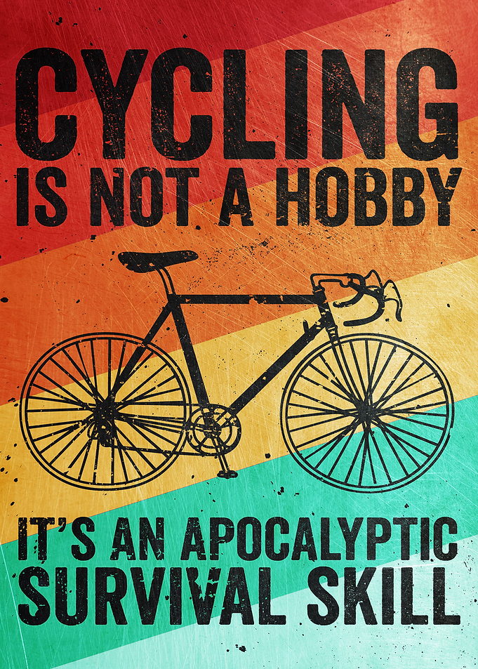 Cyclist Retro Vintage