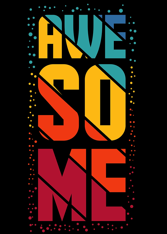 Awesome Colorful Text