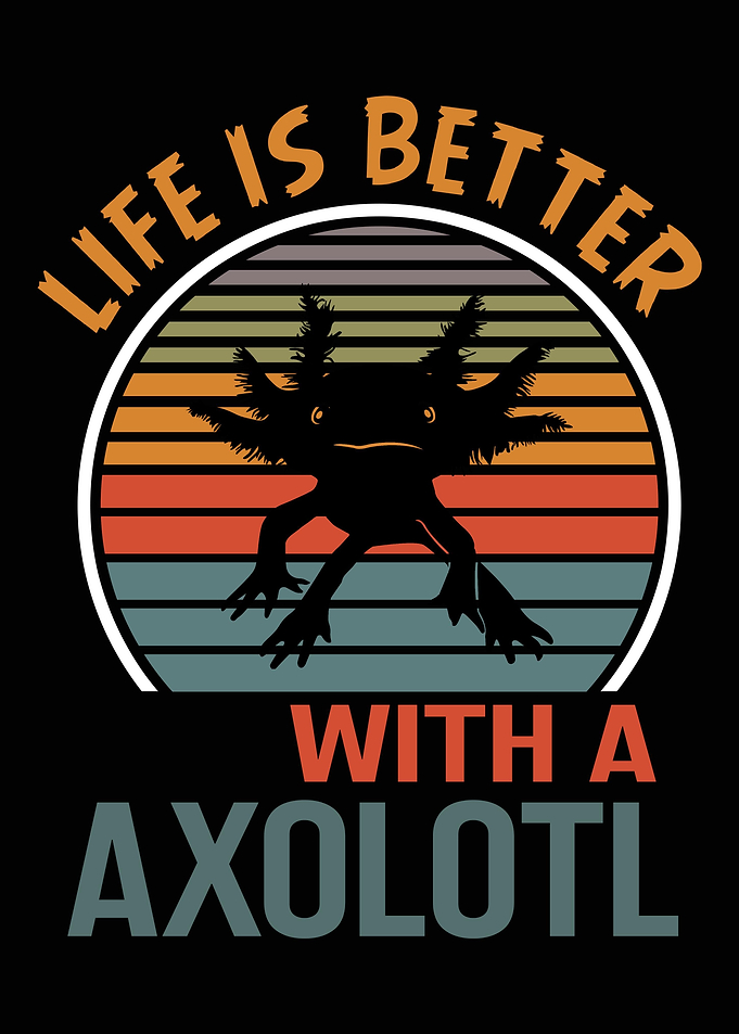 Funny Axolotl Gift