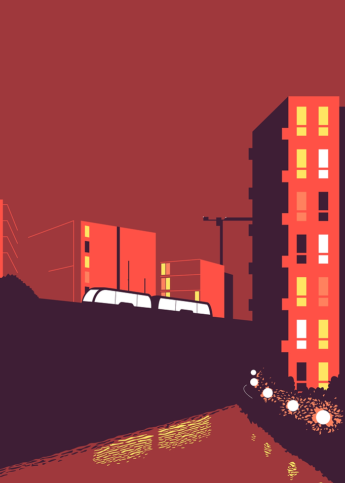 The commute home