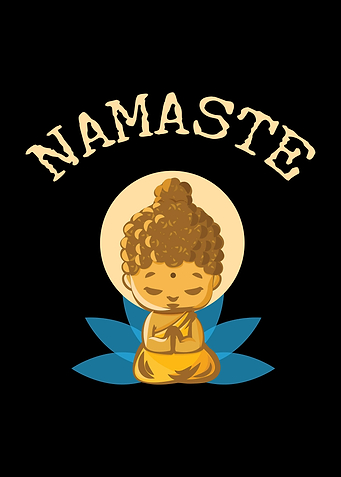 Yoga Namaste OM Symbol Zen