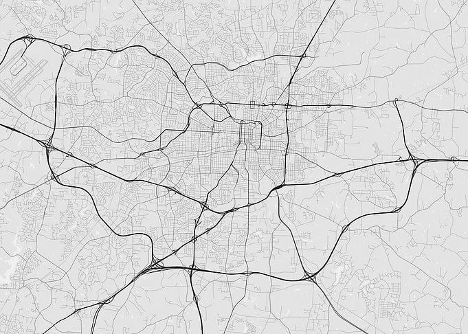 Greensboro USA Map