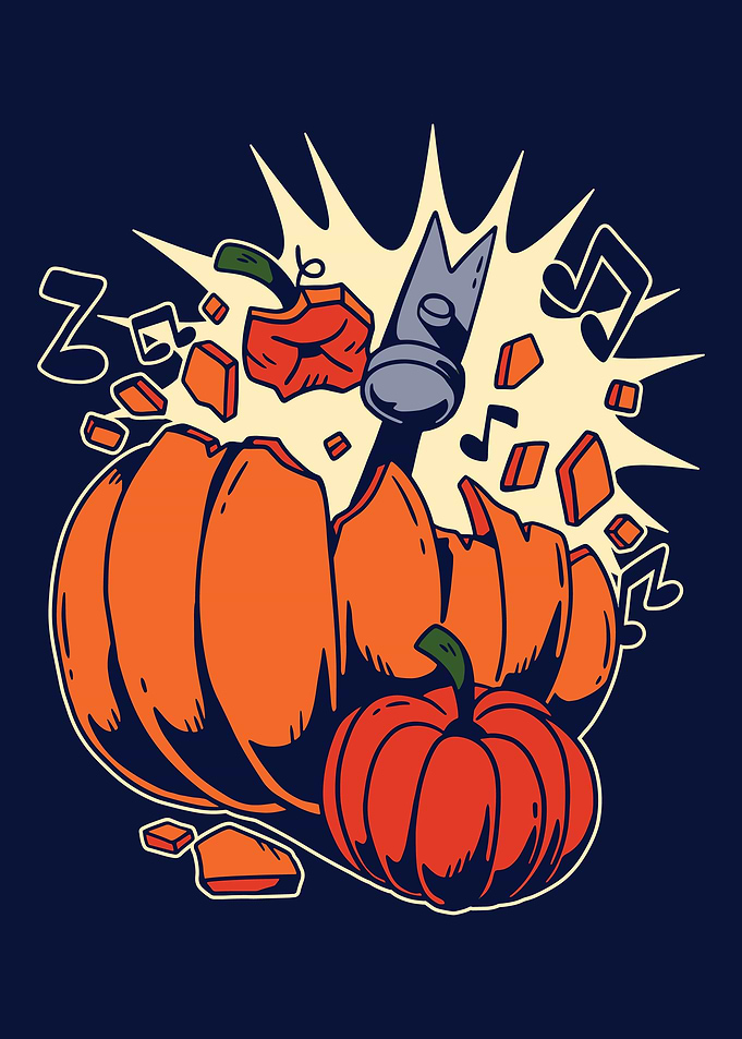 Pumpkin is destroying