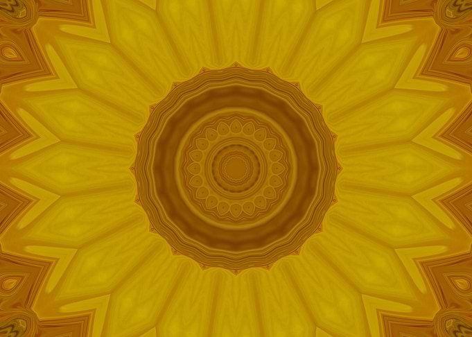 Sunflower Mandala