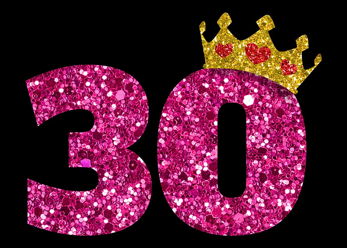 30th Birthday 30 Years Old