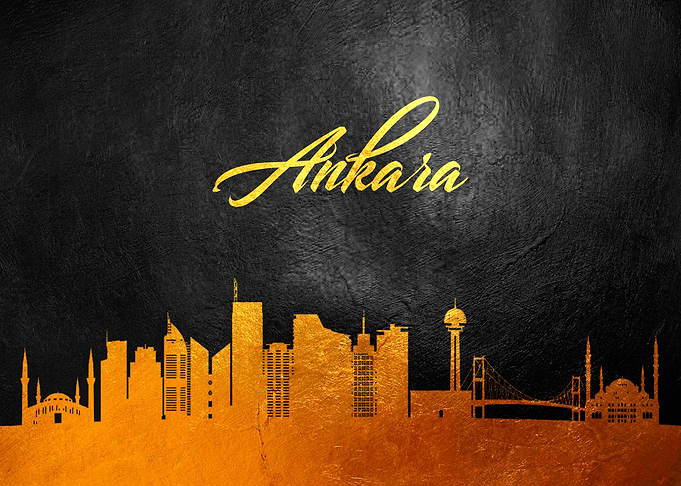 Ankara Turkey Skyline