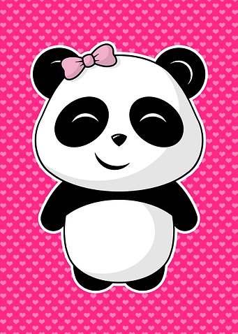 Cute Panda Girl