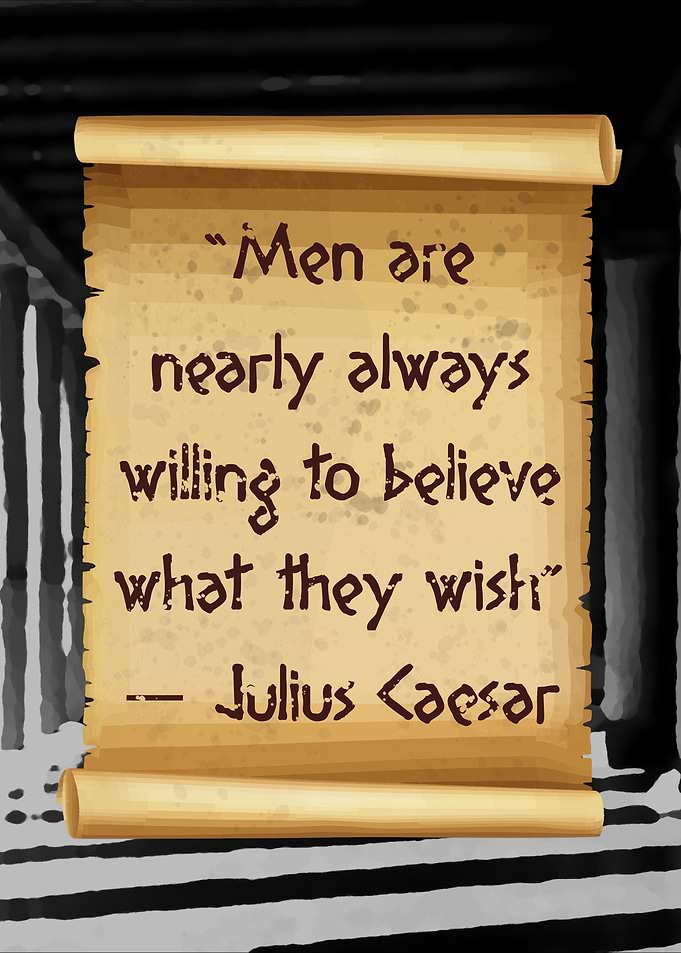 Caesar Men are always