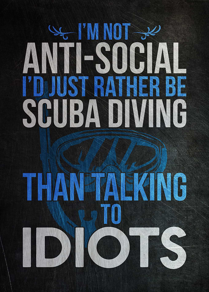 Scuba Diver Funny Gift