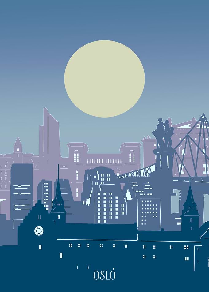 oslo city minimal 2