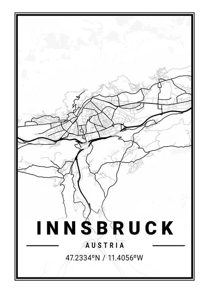 Innsbruck Light City Map