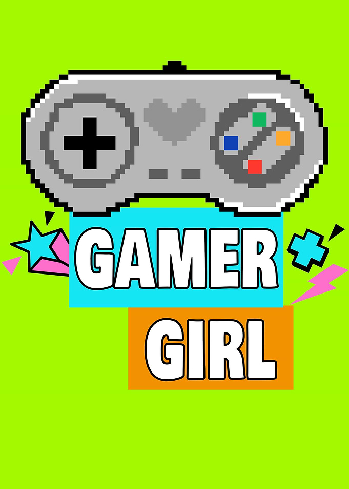 Retro Gamer Girl