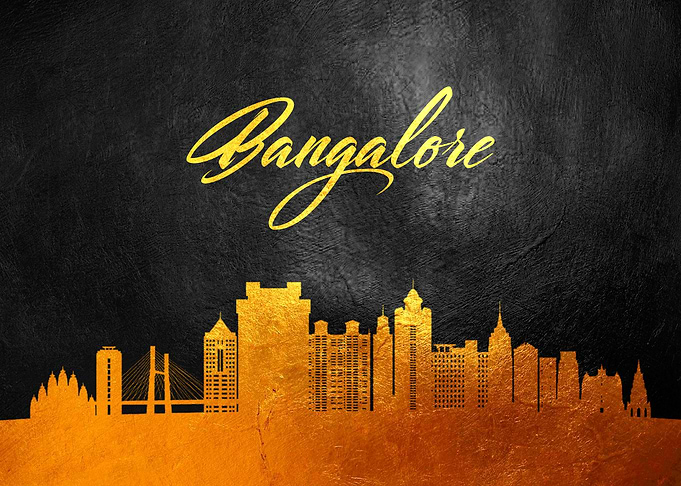 Bangalore India Skyline