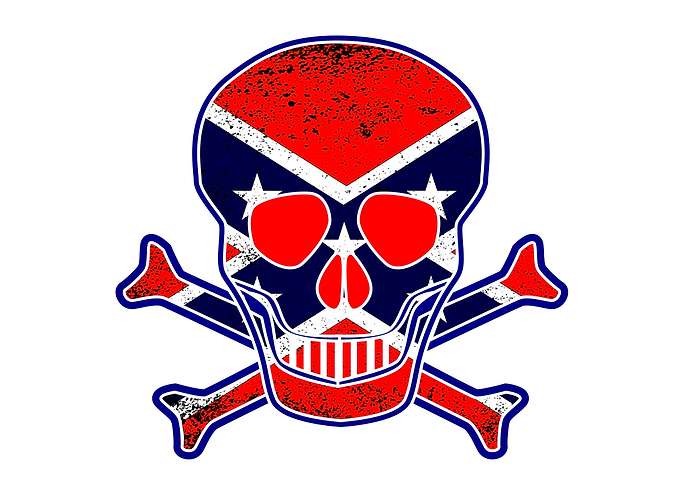 British Flag Skull