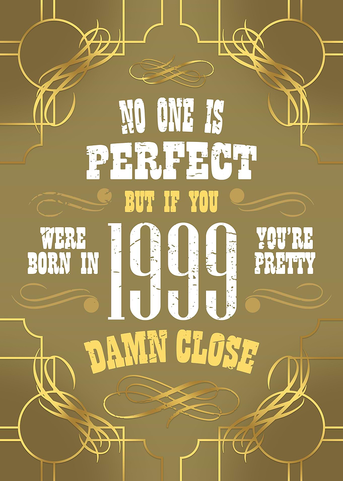 1999 No One is Perfect
