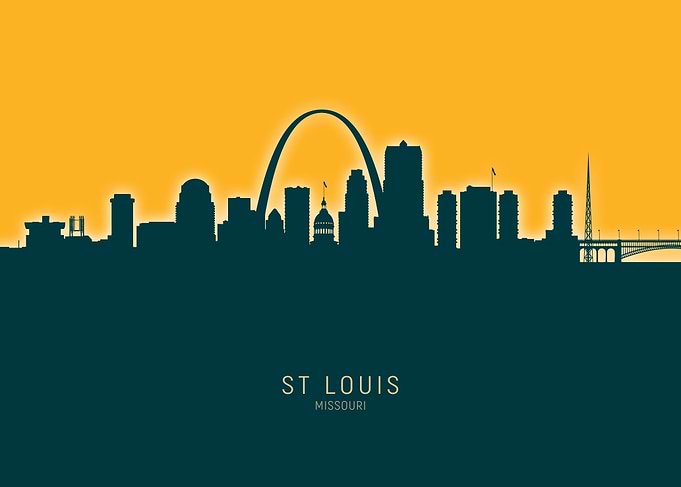 St Louis Skyline Missouri