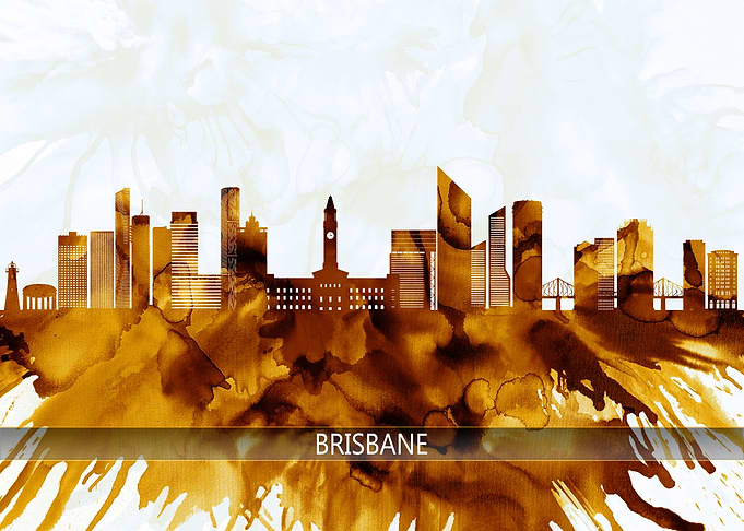 Brisbane Australia Skyline