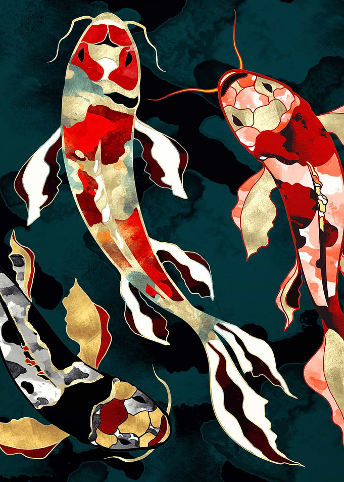 Metallic Koi