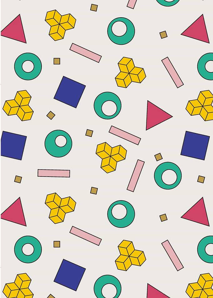 POSTER DECORATION SEAMLESS