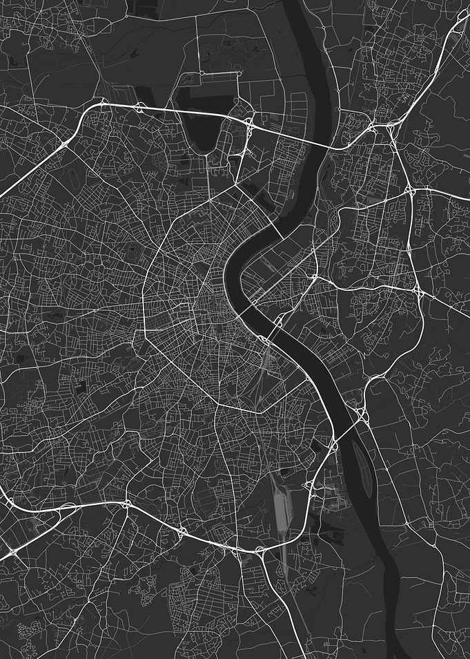 Bordeaux France Map