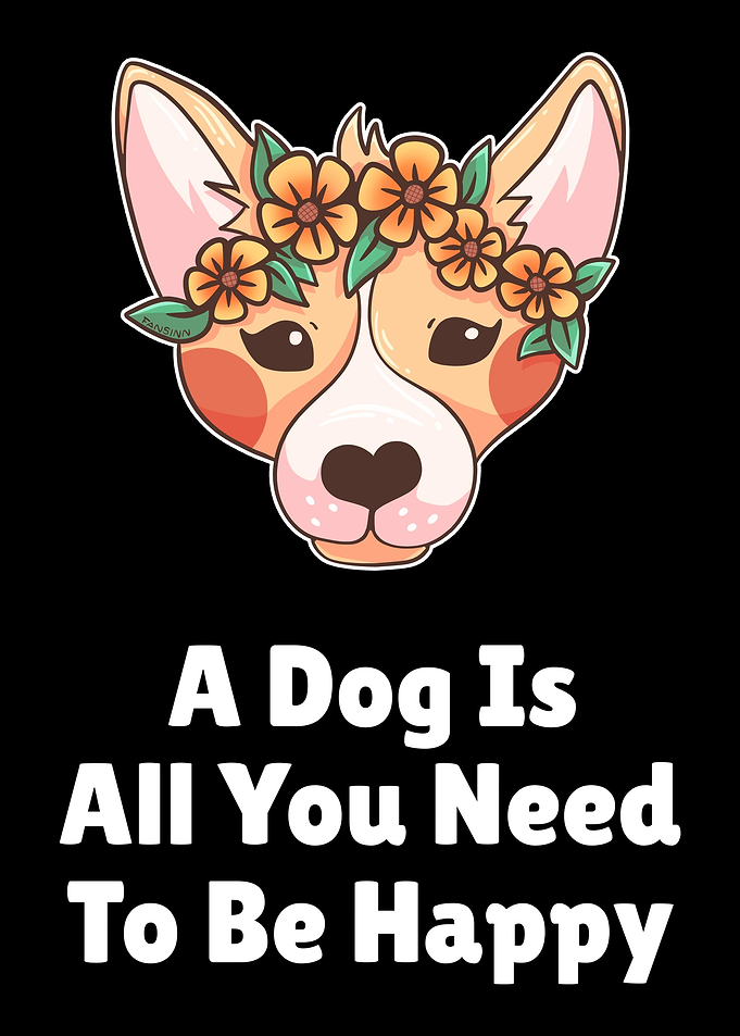 Dog puppy saying happy gif