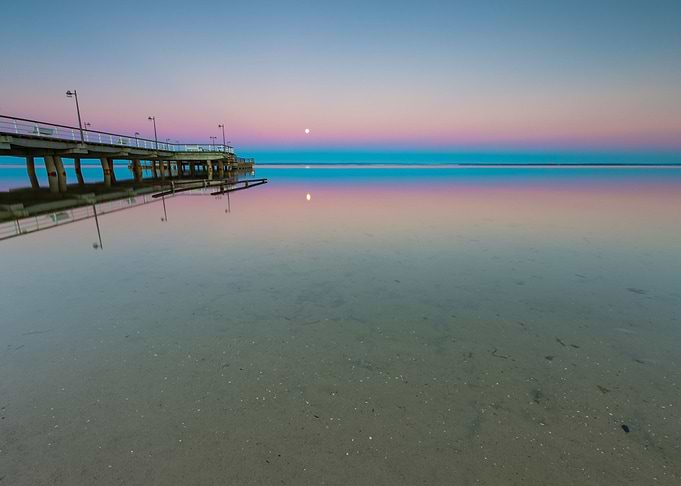 Pier Sea Nature Landscape