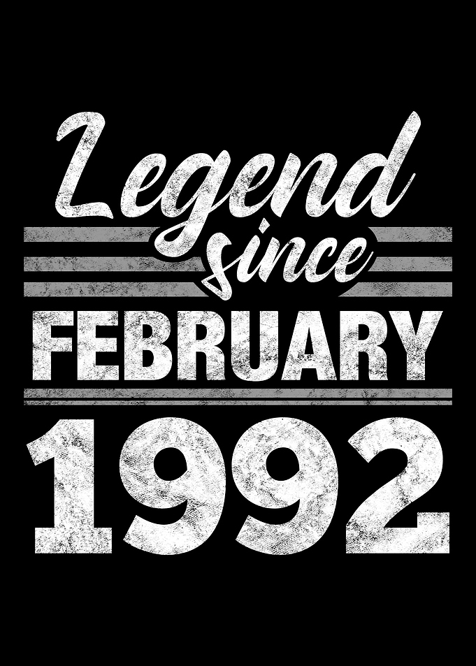 Legend Since February 1992