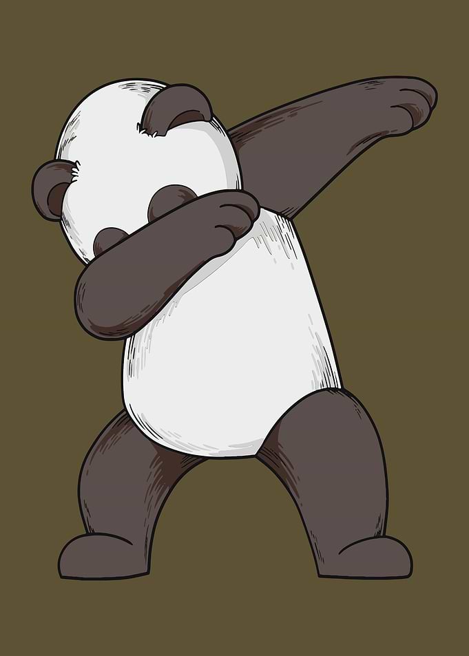 Dabbing Panda