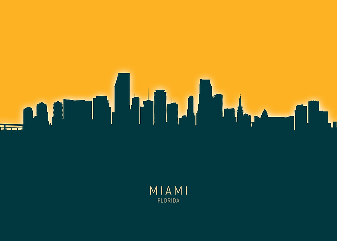 Miami Skyline Florida
