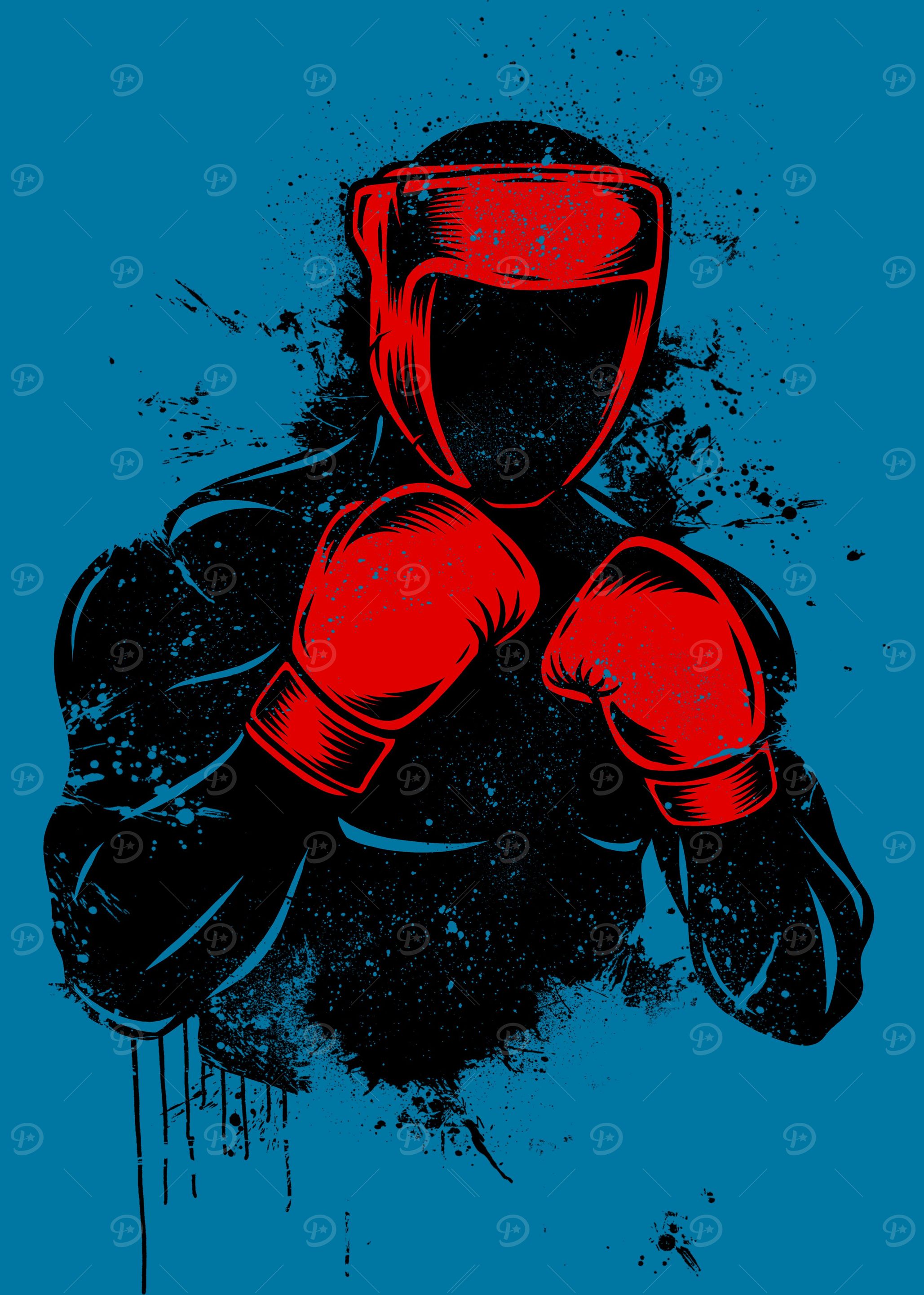 Shadow Boxing Boxer Gloves