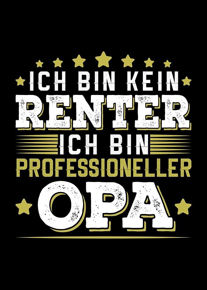 Rentner Opa