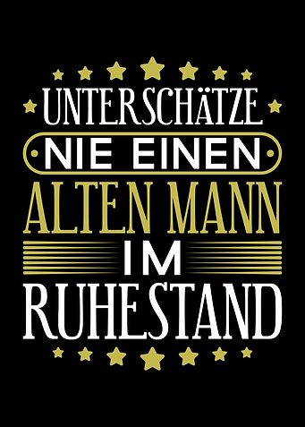 Alter Mann Im Ruhestand