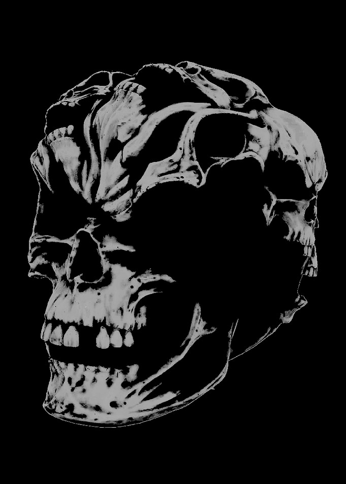 The skull from death