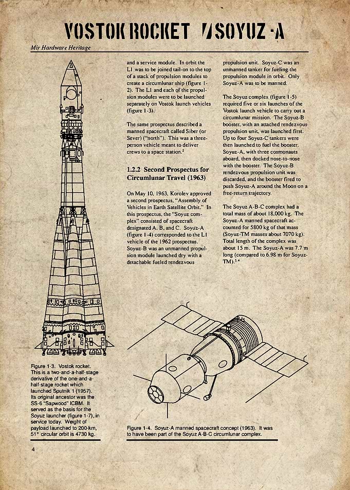 VOSTOK ROCKET SOYUZ