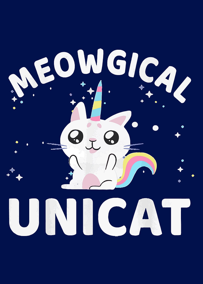 Funny Unicat cat kitty
