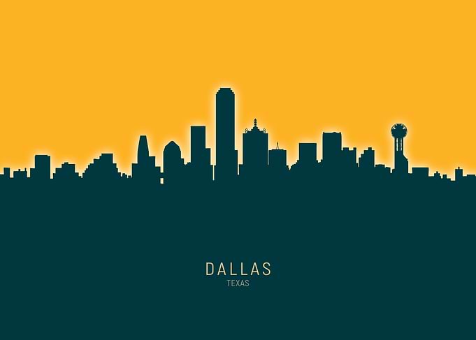 Dallas Skyline Texas