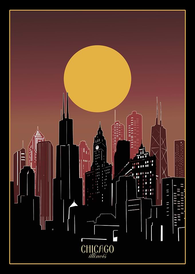 chicago city minimal 3
