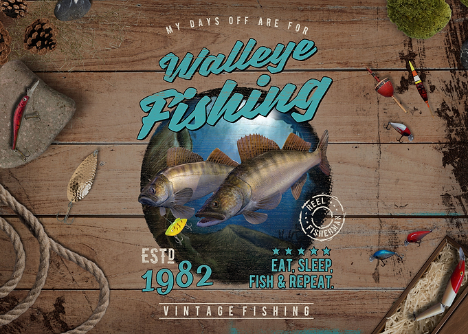 Vintage Fishing Gift