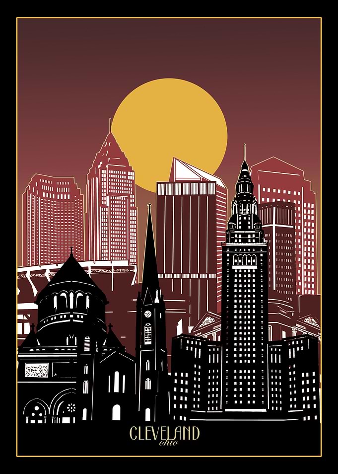 cleveland city minimal 3