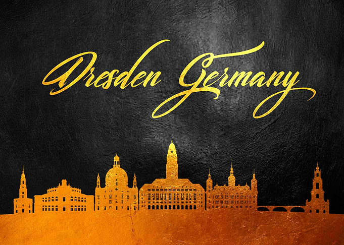 Dresden Germany Skyline