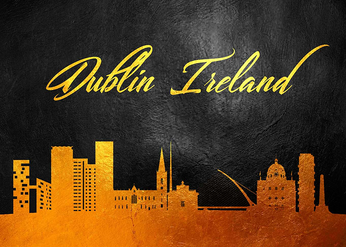 Dublin Ireland Skyline