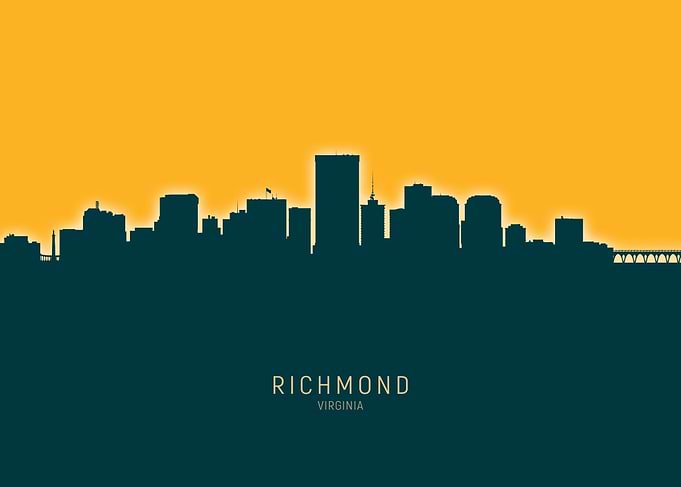 Richmond Skyline Virginia